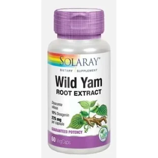 Solaray Wild Yam (Mexican Yam) 60 капсул