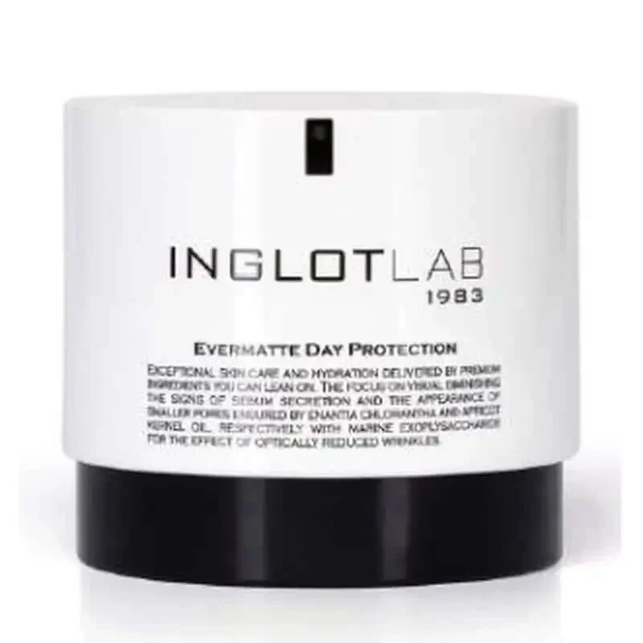 Денний крем для обличчя Inglot Lab Evermatte 50M: ціни та характеристики