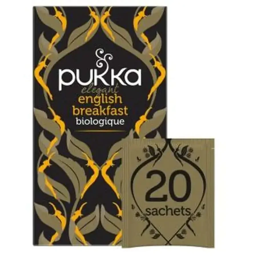 Pukka Te Elegant English Breakfast Infusion 20шт Bio: цены и характеристики