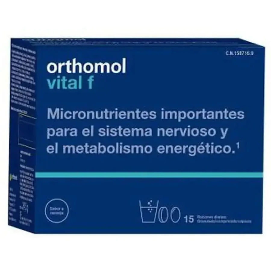 Orthomol Vital F 15Sbrs.гранульований: ціни та характеристики