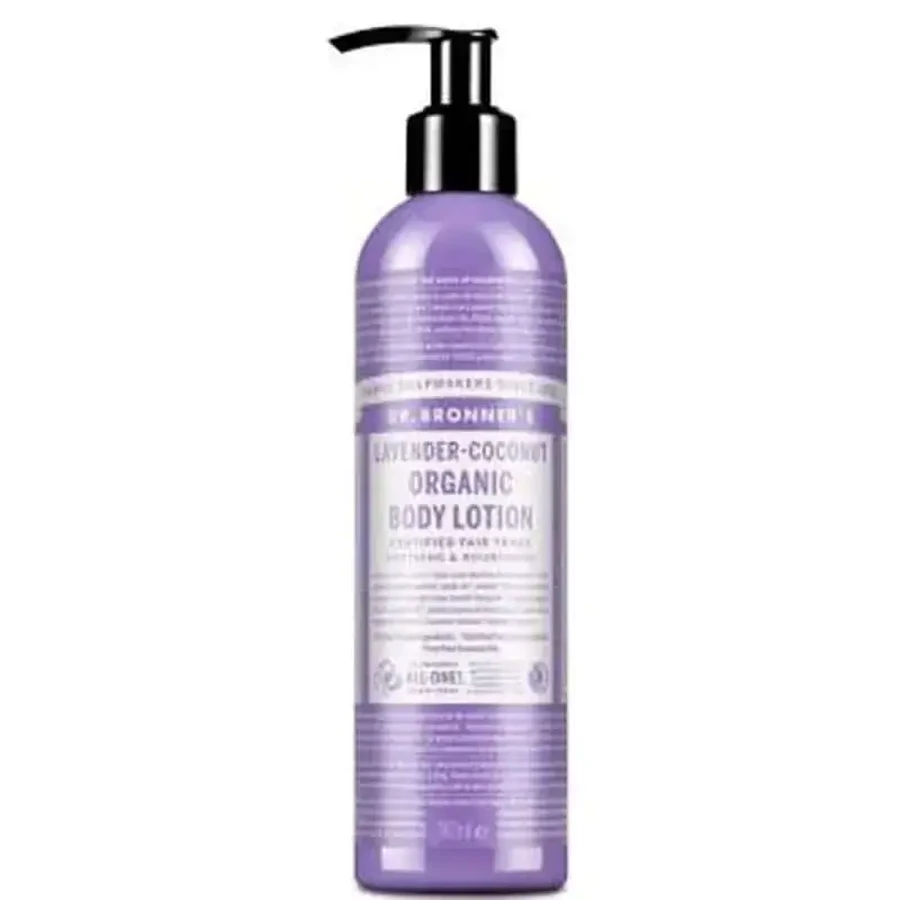 Лавандово-кокосовий лосьйон для тіла Dr. Bronner's Lavender-Coconut 240 мл: ціни та характеристики