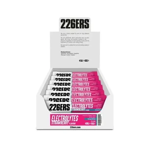 226Ers Vegan Gummy Bar Strawberry Gummy Energy Bar, 42x30 грамм