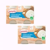 Babybio Натуральный коровий йогурт, упаковка 2 x 2X130 г