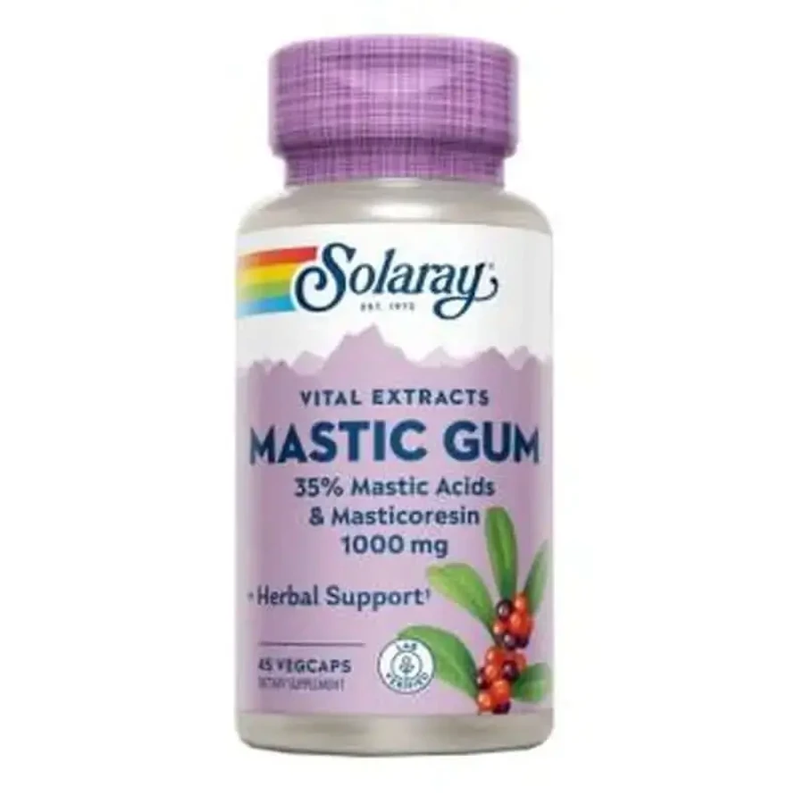 Solaray Mastic Gum 500Mg. 45 Capsulesveg: цены и характеристики
