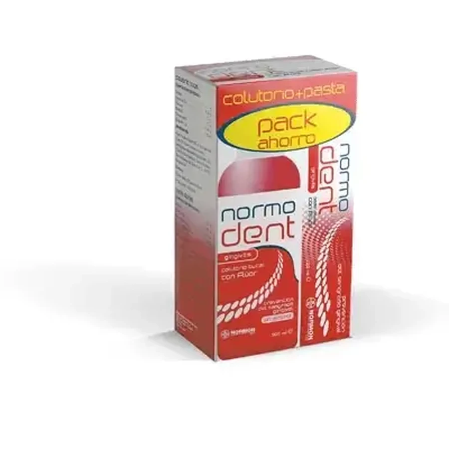 Normodent Gingivitis Pack - ополаскиватель для рта + зубная паста: цены и характеристики
