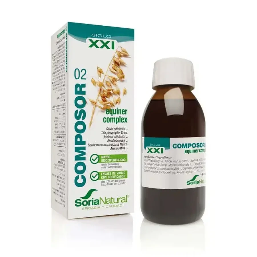 Soria Natural Composor 2 Equiner Complex Siglo Xxi, 100 мл: ціни та характеристики
