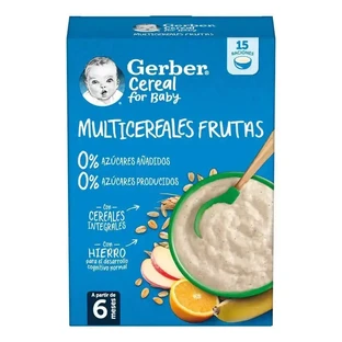 Gerber Мультизлакова каша Фруктова 0% 0% цукру, 270 г