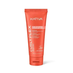 Kativa Curly Plex Curl Activator Сильний гель-крем для кучерявого сплетіння, 240 мл