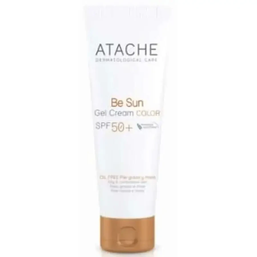 Гель-крем для обличчя Atache Be Sun Colour Spf 50+ 50 мл: ціни та характеристики