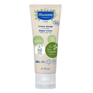 Mustela Organic Крем под подгузник, тюбик 75 мл