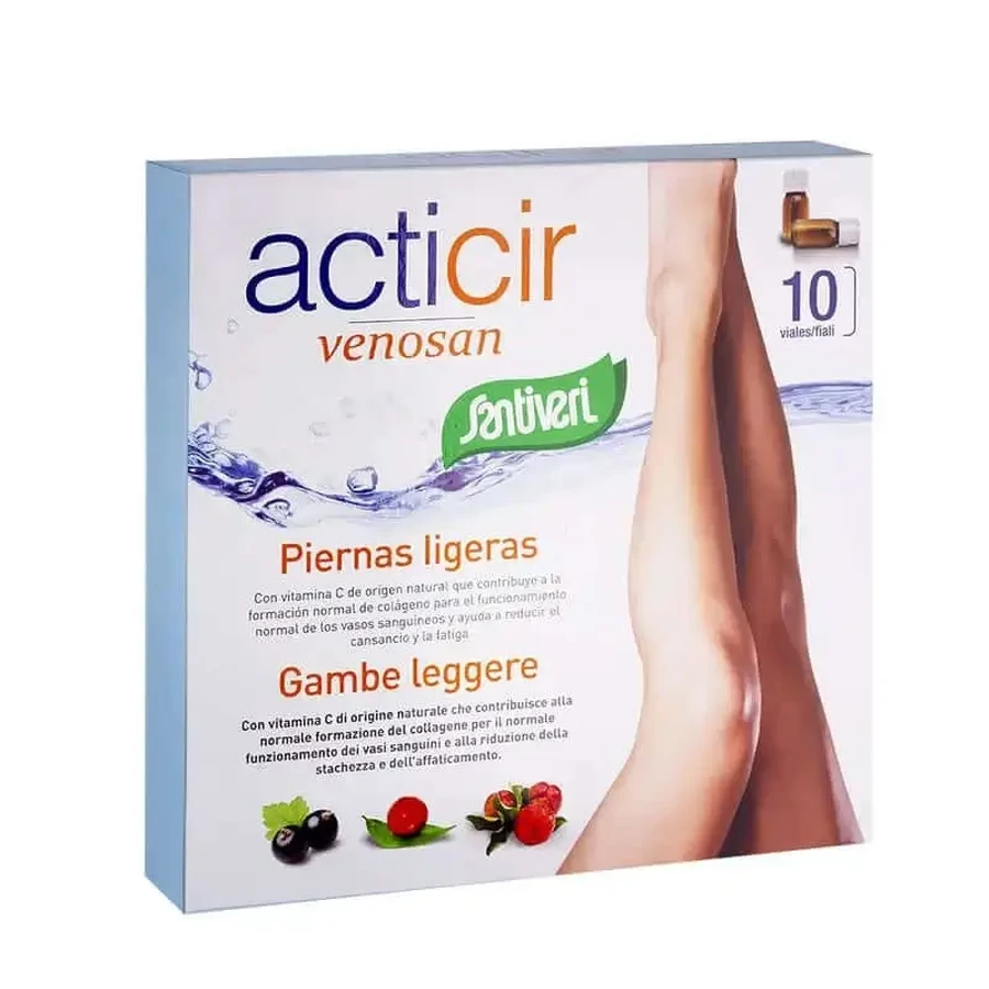 Santiveri Acticir Venosan 10 флаконов: цены и характеристики
