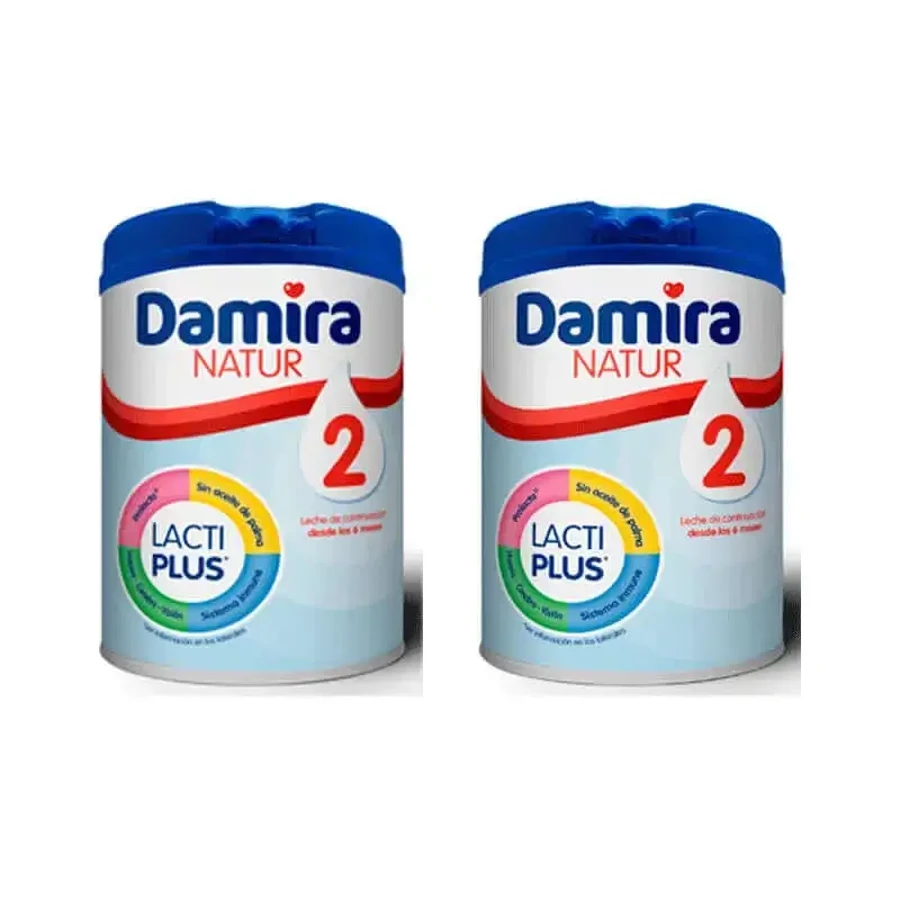 Damira Pack Natur 2 Молочко після годування 2 х 800 г: ціни та характеристики