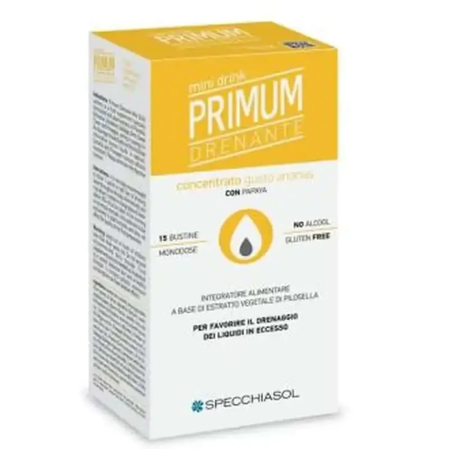 Specchiasol Primum Дренажний ананасно-папайя 15Міні напої: ціни та характеристики