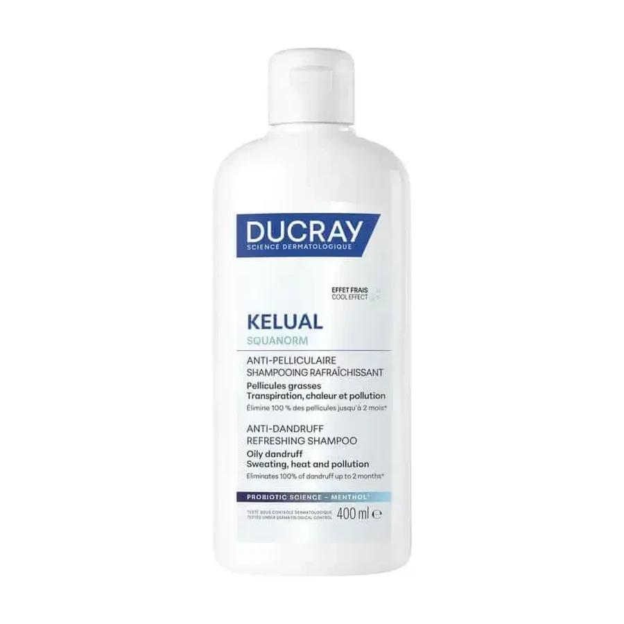 Освіжаючий шампунь Ducray Kelual Squanorm, 400 мл: ціни та характеристики