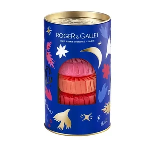 Roger & Gallet Wellness Soap Box: Fleur De Figuier - Gingembre Rouge - Rose, 3 шт.