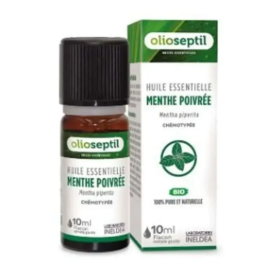 Ineldea Olioseptil Эфирное масло мяты перечной 10 мл. Bio: цены и характеристики
