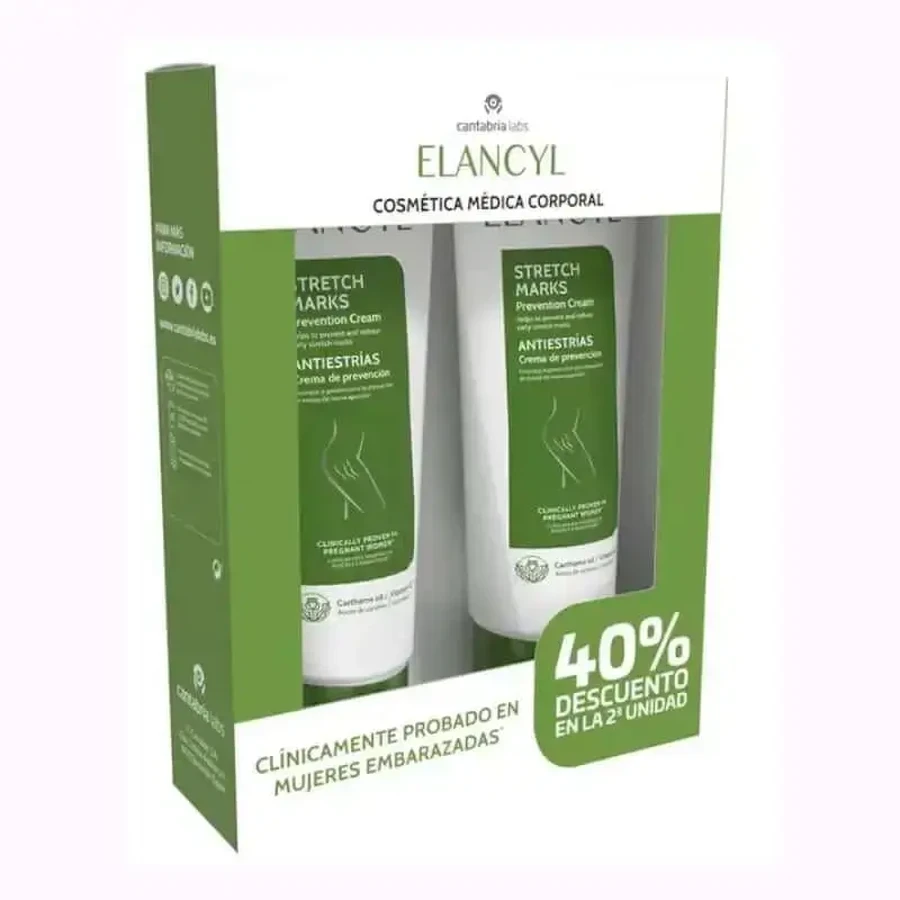 Elancyl Stretch Mark Prevention Cream 2x200 мл Duplo Pack: цены и характеристики