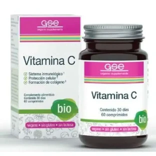 Gse Vitamin C 60 Tablets Bio Vegan