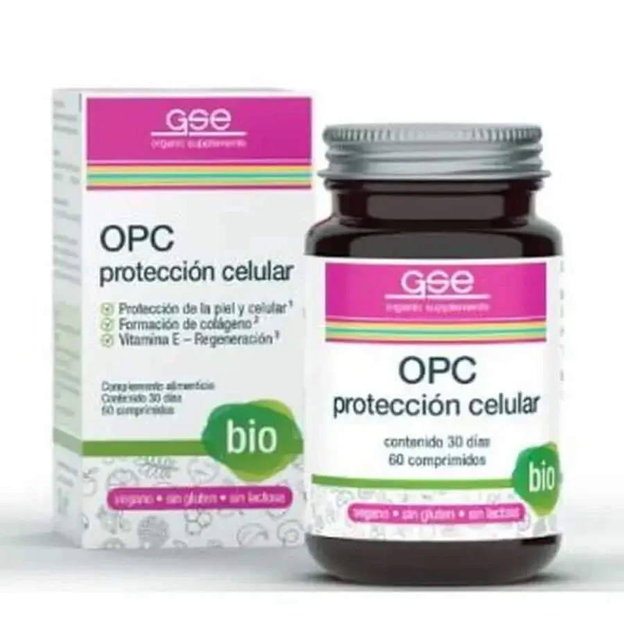 Gse Opc Cellular Protection 60 Tablets Bio Vegan: цены и характеристики