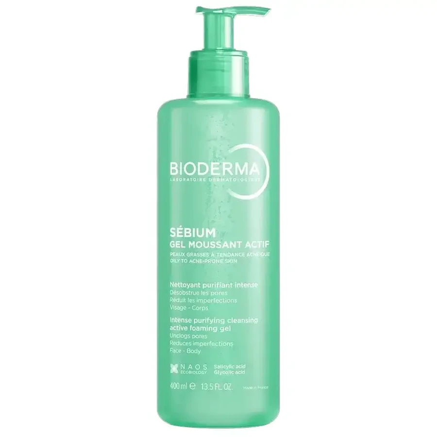 Bioderma Sébium Sébium Gel Moussant Actif, 400 мл: цены и характеристики