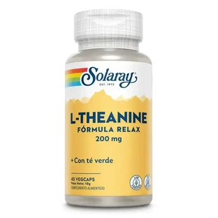 Solaray L Theanine 200 мг, 45 капсул