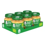 GERBER Пакет Органическая груша Платано Груша в банке, 125 г x 6 шт.