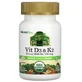 Natures Plus Garden Vitamin D3&amp;K2, 60 капсул