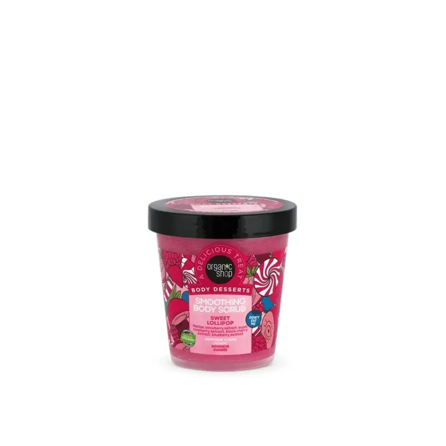 Льодяниковий скраб для тіла Organic Shop, 450 мл: ціни та характеристики