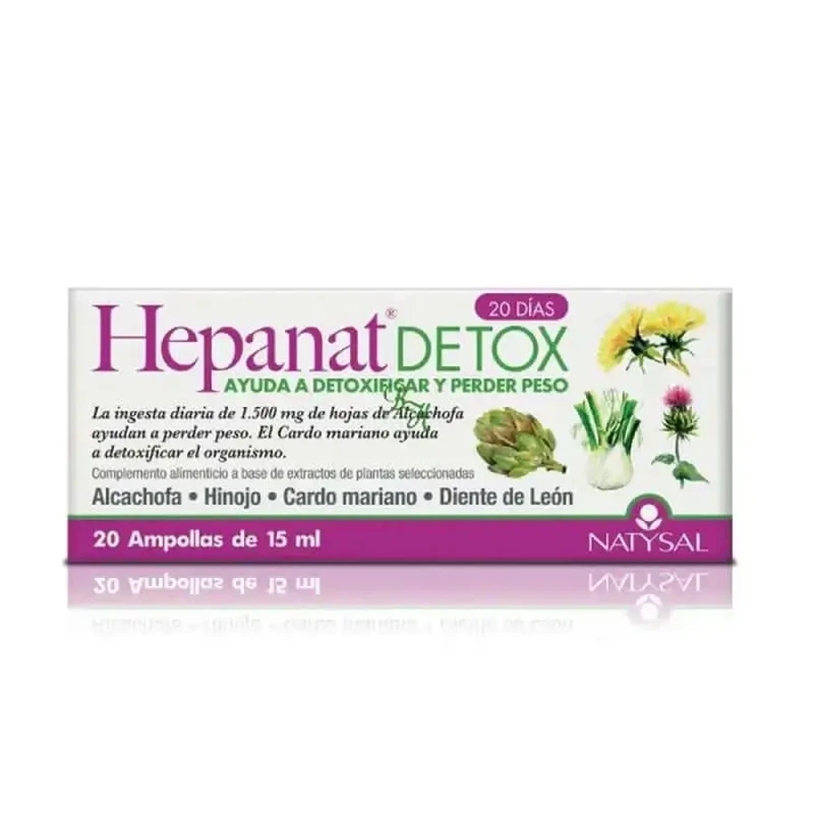 Natysal Hepanat Detox, 20 ампул: ціни та характеристики