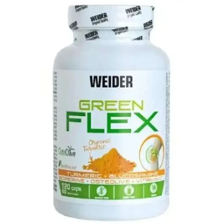 Weider Weider Vegan Green Flex 100% Vegan 120Cap: ціни та характеристики