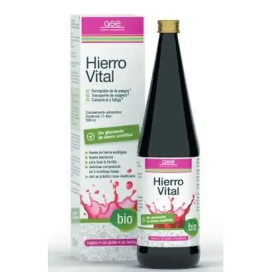 Gse Vital Iron 330 мл. Био Веган: цены и характеристики