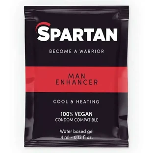 Spartan Erection Enhancer Gel Hot-Cold Effect 100% Vegan 4Ml