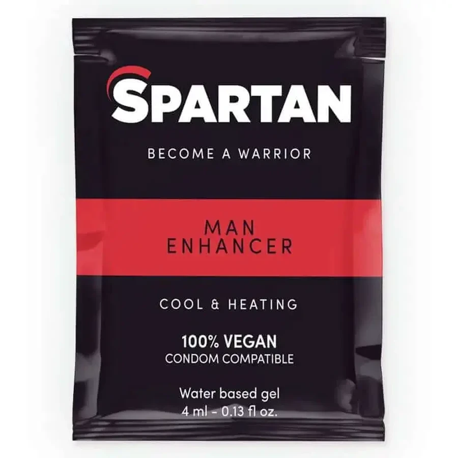 Spartan Erection Enhancer Gel Hot-Cold Effect 100% Vegan 4Ml: ціни та характеристики