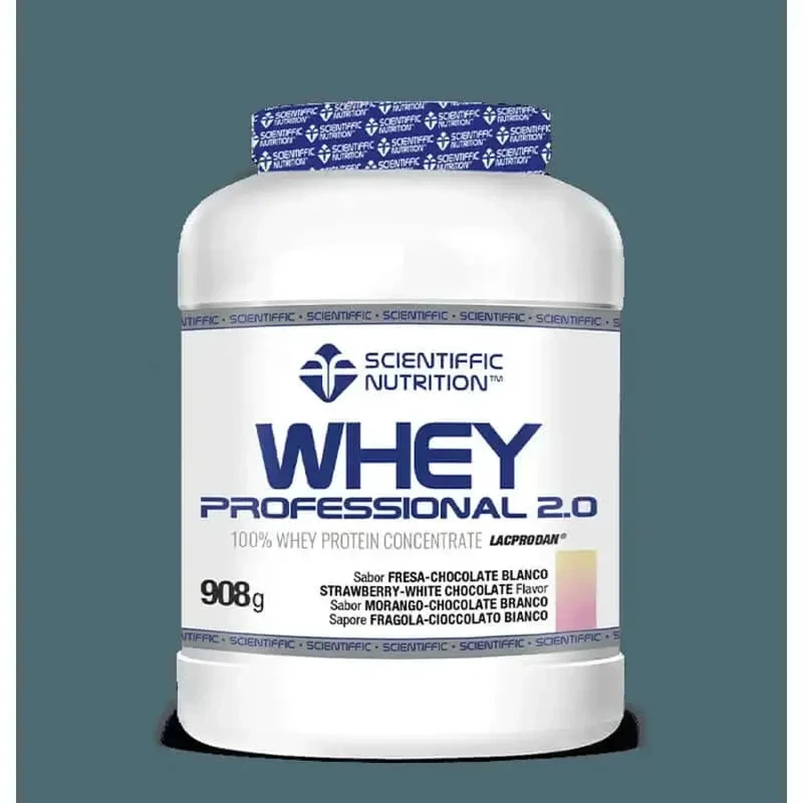 Scientiffic Nutrition Whey Professional 2.0 Strawberry White Choco, 908 грамів: ціни та характеристики