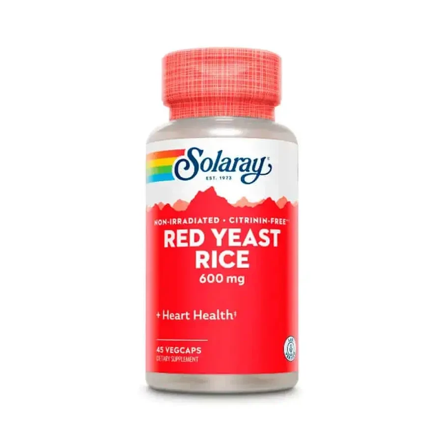 Solaray Red Yeast Rice (Червоний дріжджовий рис) 45 капсул: ціни та характеристики