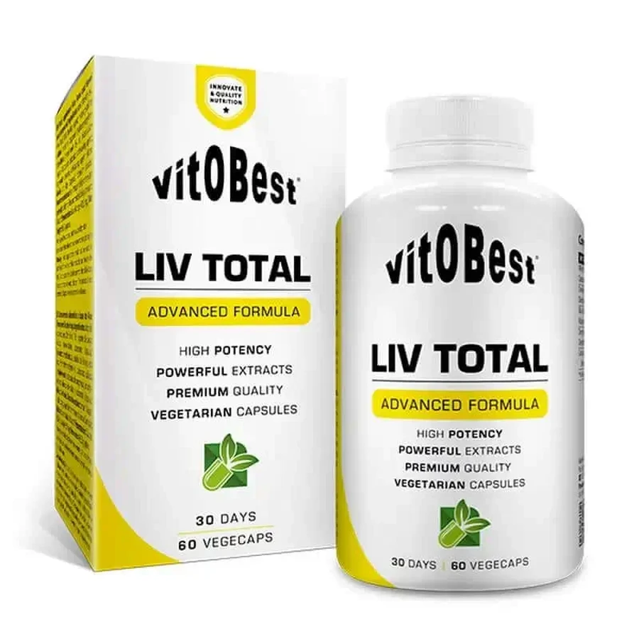 Vit.O.Best Liv - Total, 60 капсул: цены и характеристики