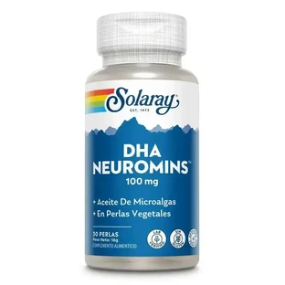 Solaray Dha Neuromins 100 Mg, 30 Softgels