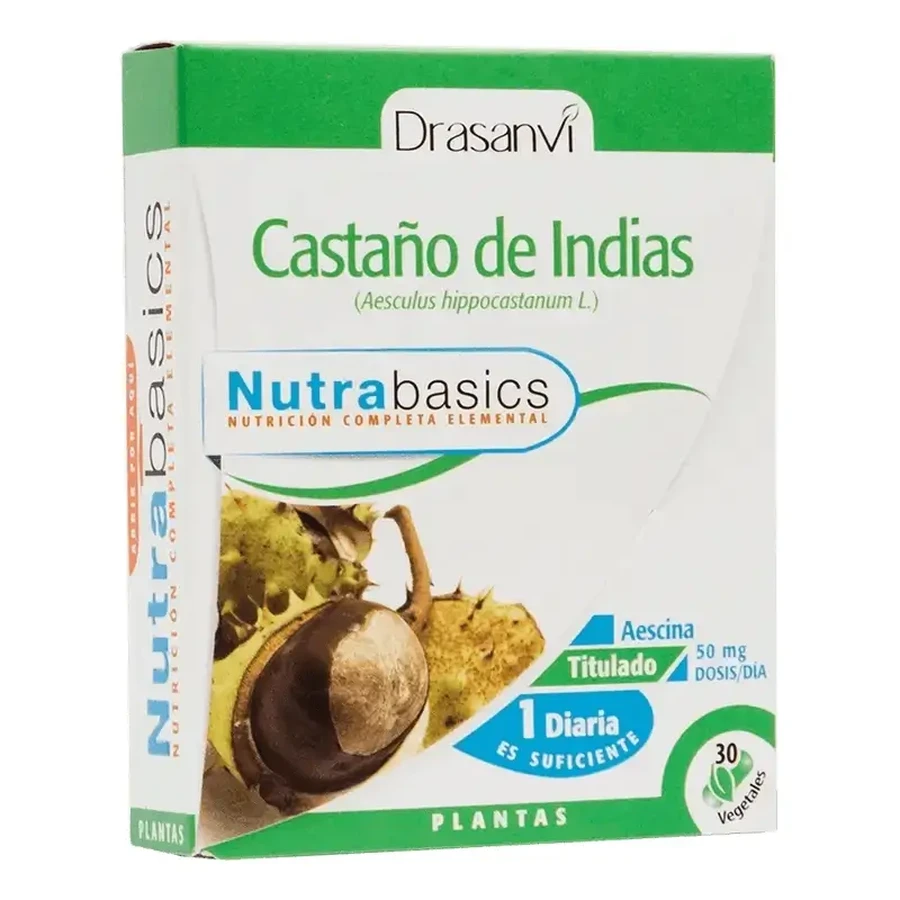 Drasanvi Horse Chestnut Nutrabasicos , 30 капсул: цены и характеристики