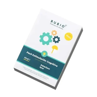 Surgicalmed Rubio Pack Of Cognitive Stimulation Notebooks Level 1 Mild Impairment - 7 тетрадей на уровень, 7 штук