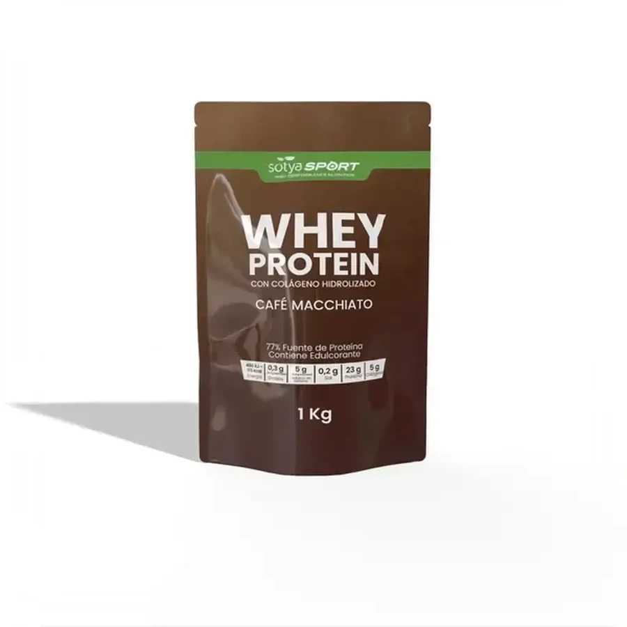 Сироватковий протеїн Sotya Cafe Macchiato Doypack, 1000 грамів: ціни та характеристики