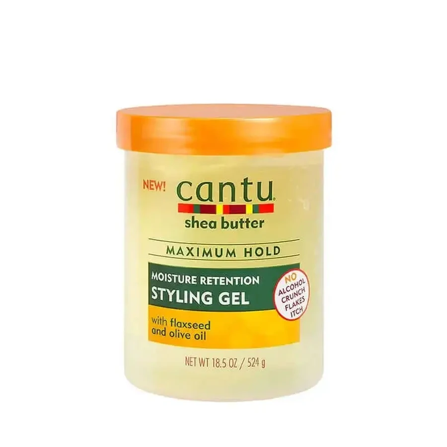 Cantu Shea Butter Styling Gel With Flax Seed+Olive Oil 524G (Moisture Retention): цены и характеристики