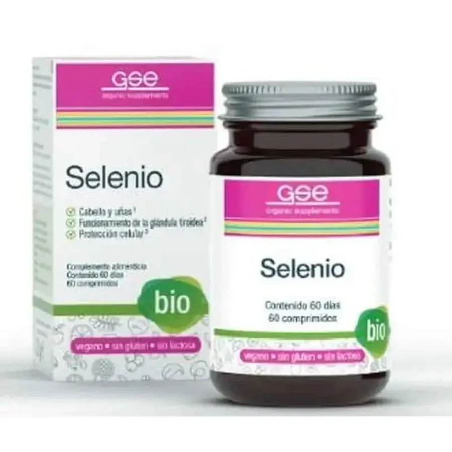 Gse Selenium 60 Tablets Bio Vegan: цены и характеристики