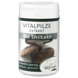 Pilze Wolhrab Shiitake Bio 60 капсул