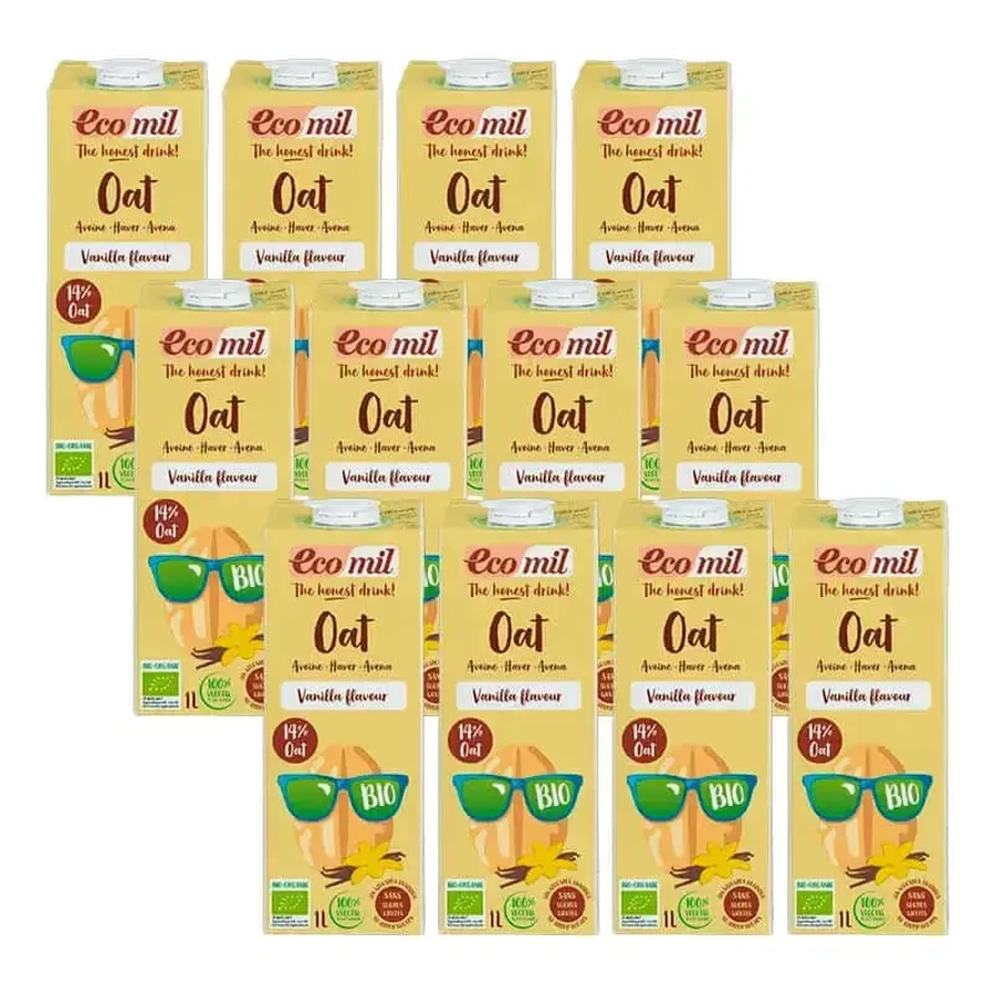 Ecomil Veggie Drink Vanilla Flavour Bio Tetrabrik, упаковка 12 x 1 литр: цены и характеристики