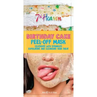 7 Heaven Peel-Off Маска для іменинного торта, 8 мл