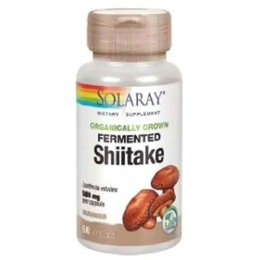 Solaray Shiitake 500Mg. 60 Capsulesveg: цены и характеристики