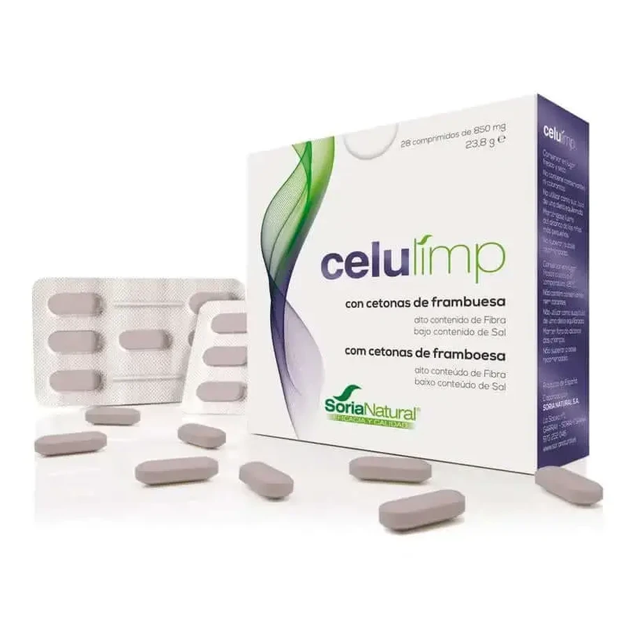 Soria Natural Celulimp 850 мг, 28 таблеток: ціни та характеристики