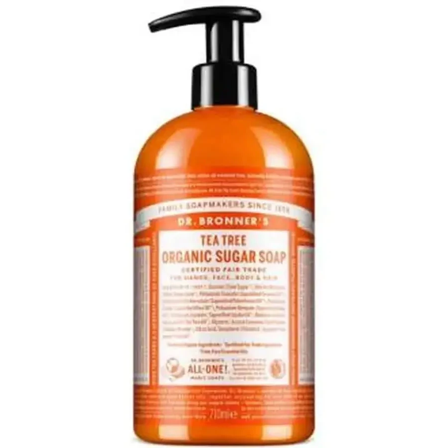 Цукрове мило Dr. Bronner's Tea Tree Цукрове мило 710 мл: ціни та характеристики