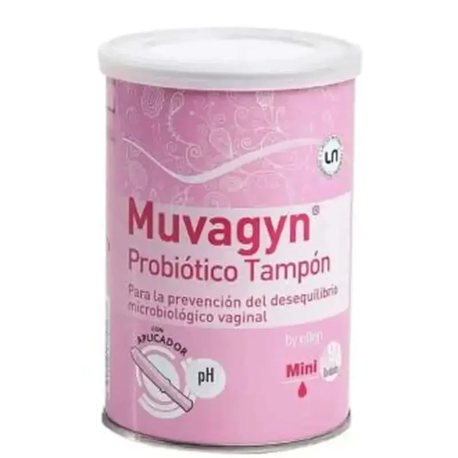 Casen Muvagyn Probiotic Tampon Mini With Applicator 9Ud: цены и характеристики