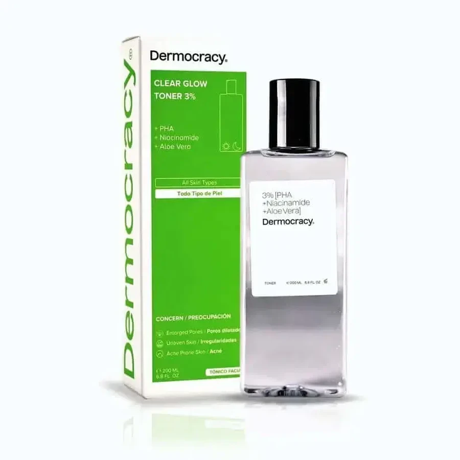 Dermocracy Clear Glow Toner 3% Dermocracy Clear Glow Toner 3% Dermocracy Clear Glow Toner: ціни та характеристики